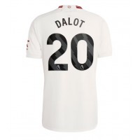 Dres Manchester United Diogo Dalot #20 Rezervni 2023-24 Kratak Rukav